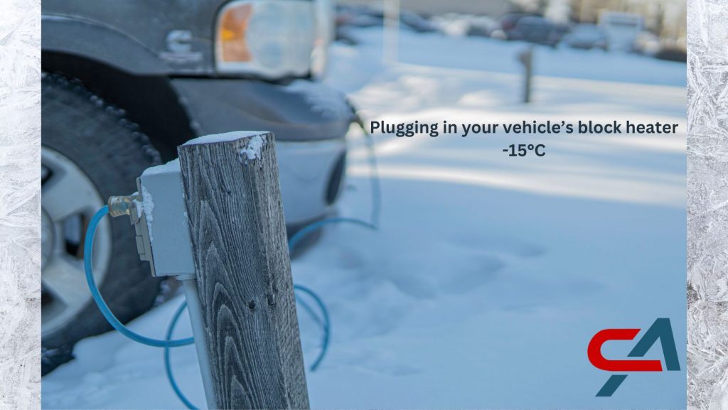 engine block heater, when to plug in your block heater