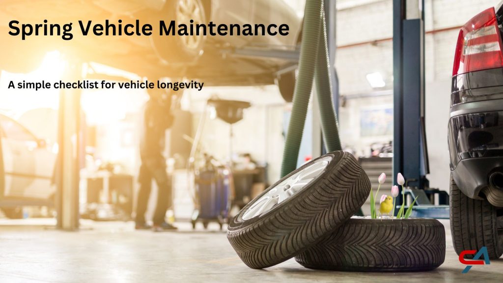 Spring service, vehicle checklist, Spring car service