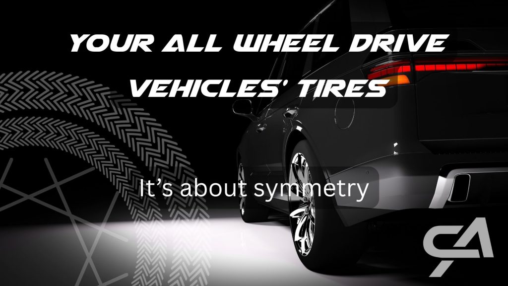 All wheel drive tires, why do I need 4 tires? awd tires