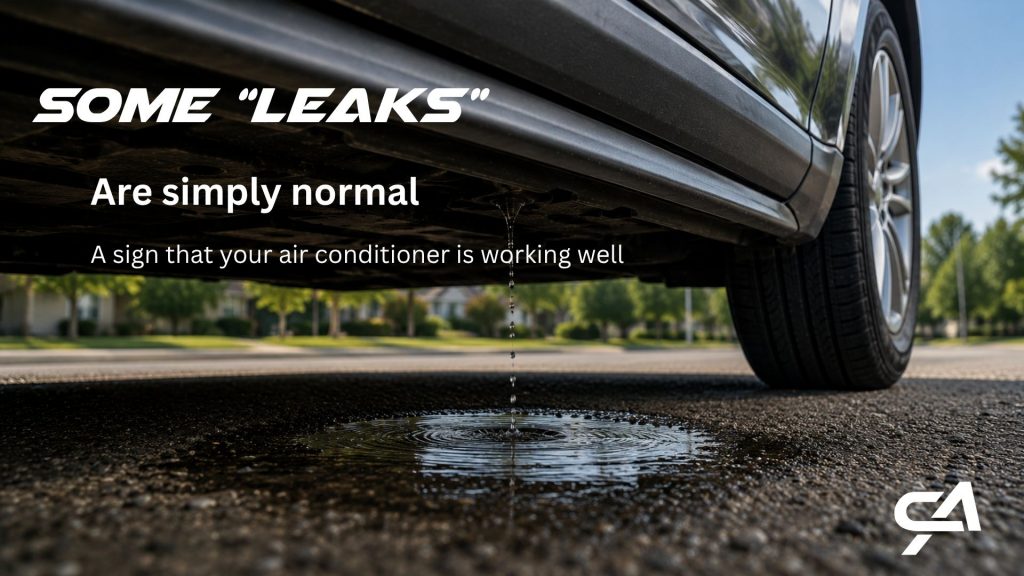 Whay is there clear fluid under my car? My car is leaking water, what fluid in a car is clear?